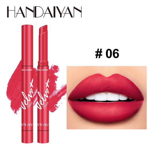 8 Colors Sexy Matte Lipstick Waterproof Long Lasting Color 