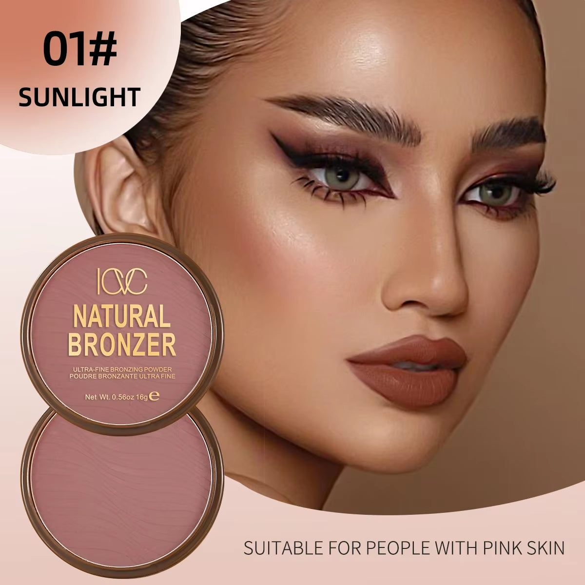 Dark Skin Bronzer Contour Palette Matte Brown Nose Shadow Cheek Profile Powder Natural Face Modify Concealer Nude Makeup Setting