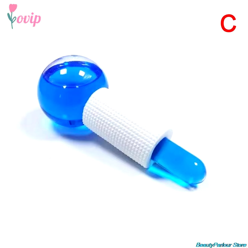 Crystal Face Roller Ball Facial Massager 