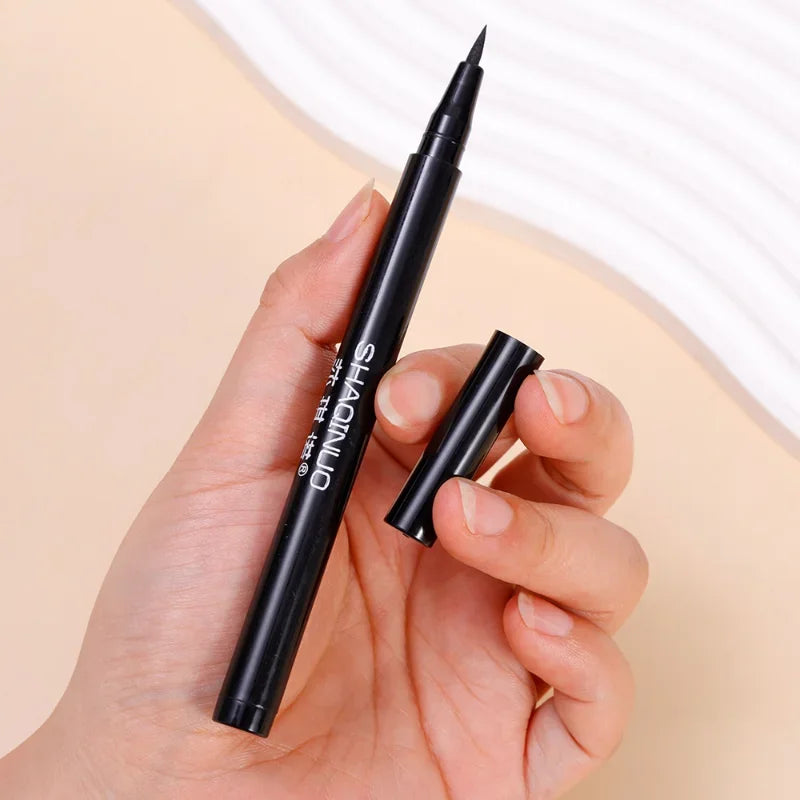 Quick-Dry Eyeliner Pencil Makeup Long Lasting Smooth Matte Eye Liner Waterproof anti Smudge Liquid Eyeliner Pen Eyes Cosmetics