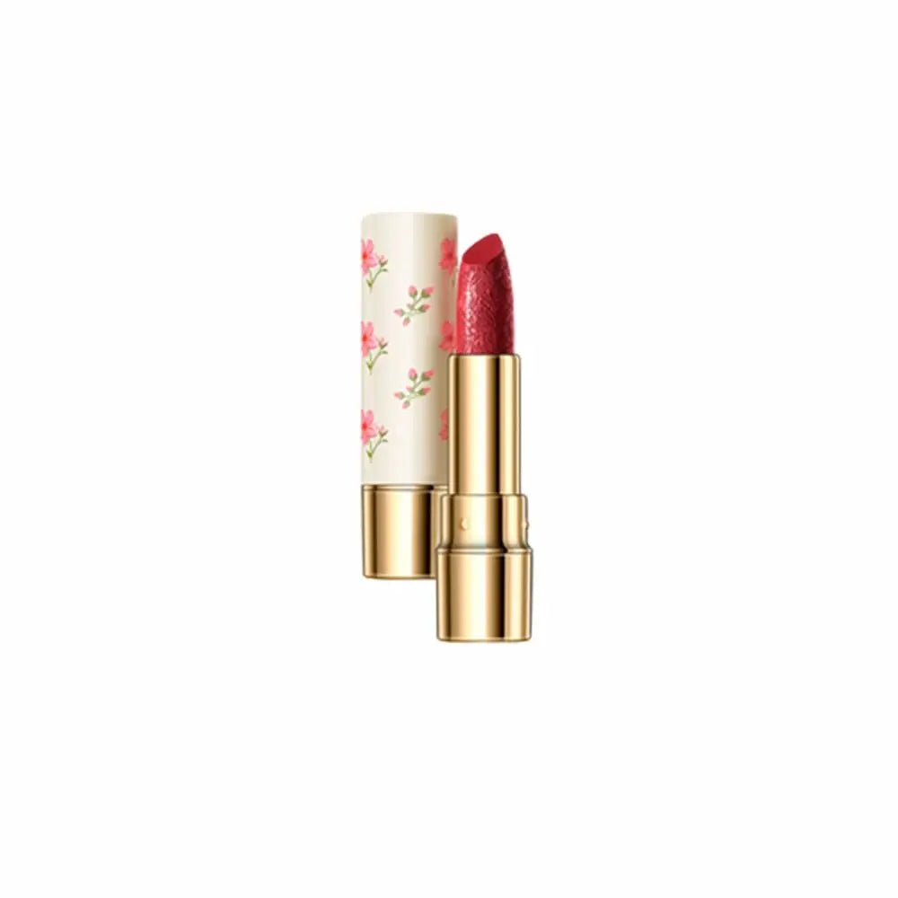 Carved 4 Colors Lipstick Sexy Non Stick Cup Long-Lasting Velvet Lip Glaze Silky Waterproof Matte Lip Gloss Women