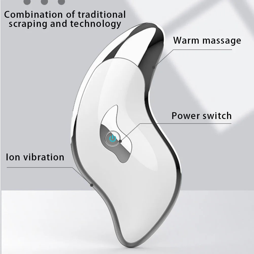 Beauty Instrument Microcurrent Electric Facial Scraper 