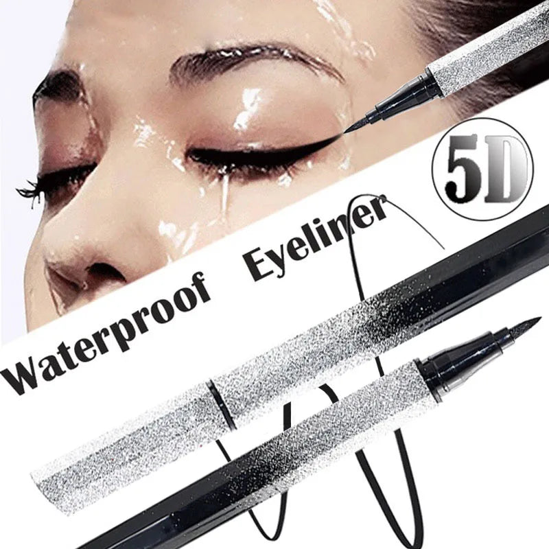 Ultra-Thin Waterproof Liquid Eyeliner Korean Makeup for Women Quick Dry Smooth Eye Liner Long Last Lower Eyelash Pen Cosmetics