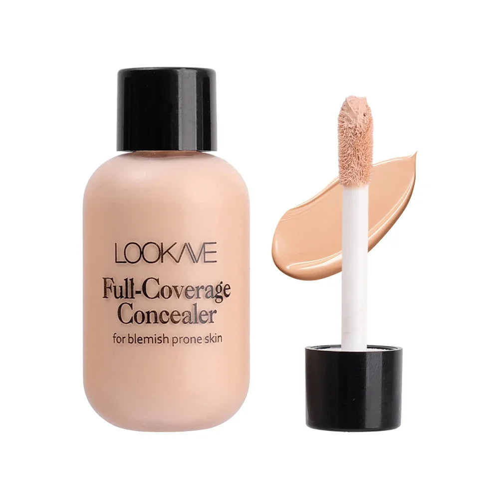 Waterproof Matte Concealer Cream Full Coverage Acne Dark Circles Oil Control Lasting Liquid Foundation Facial Makeup Cosmetics