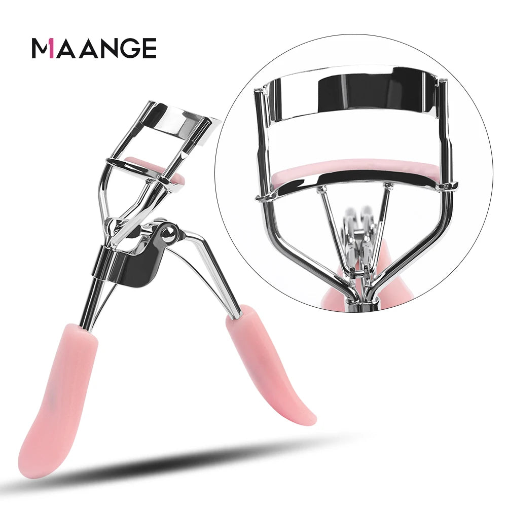 1Pc Pro Makeup Eyelash Curler Beauty Tools Lady Women Nature Style Cute Eyelash Handle Curl Eye Lash Curler Random Color