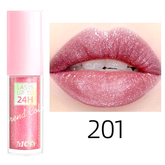 18 Colors Glitter 1Pcs Lip Glaze Long Lasting