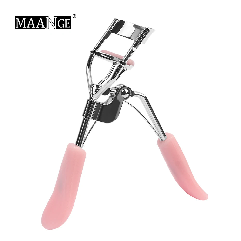 1Pc Pro Makeup Eyelash Curler Beauty Tools Lady Women Nature Style Cute Eyelash Handle Curl Eye Lash Curler Random Color